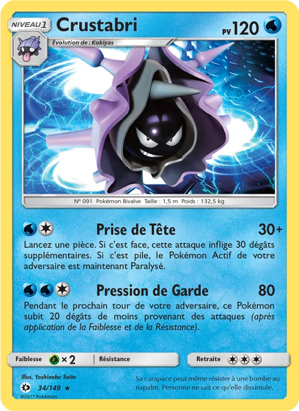 Crustabri (Soleil et Lune #34/149)