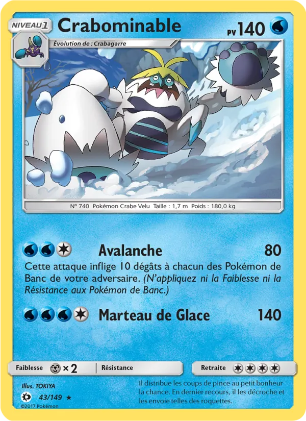Crabominable (Soleil et Lune #43/149)