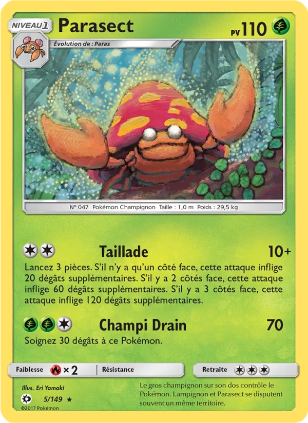 Parasect (Soleil et Lune #5/149)