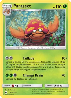 Parasect (Soleil et Lune #5/149)