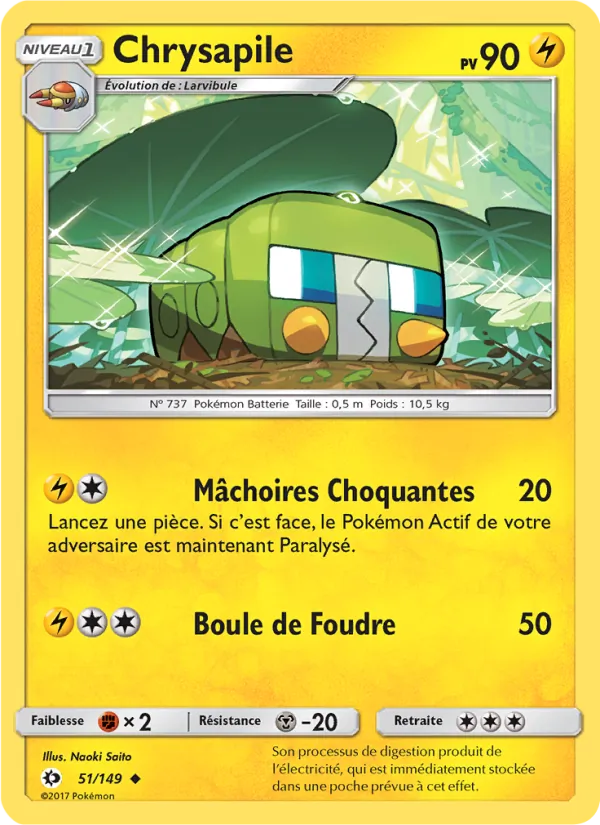 Chrysapile (Soleil et Lune #51/149)
