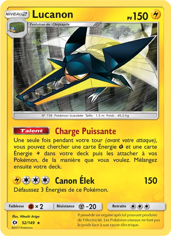 Lucanon (Soleil et Lune #52/149)