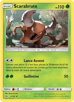 Scarabrute (Soleil et Lune #6/149)