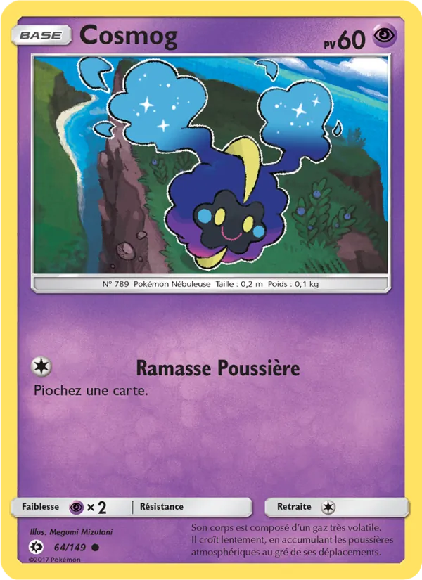 Cosmog (Soleil et Lune #64/149)