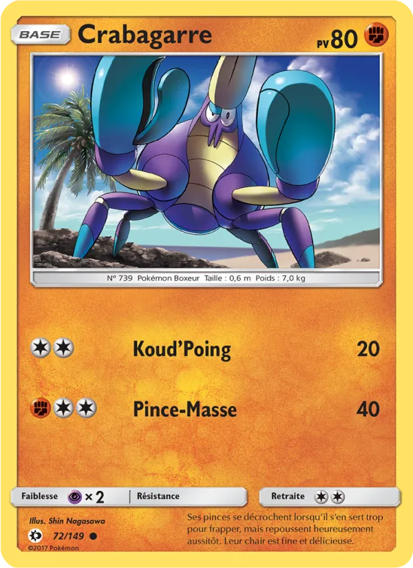 Crabagarre (Sun & Moon #72/149)