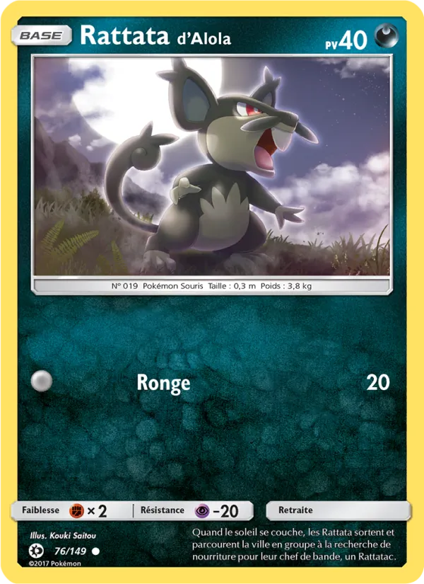 Rattata d’Alola (Sun & Moon #76/149)