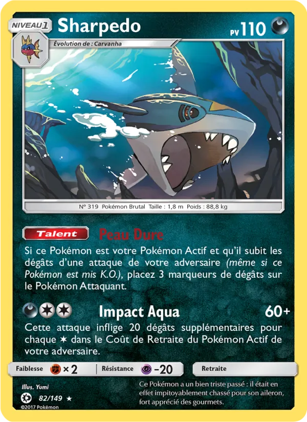 Sharpedo (Sun & Moon #82/149)