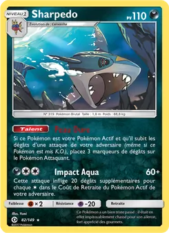 Sharpedo (Soleil et Lune #82/149)