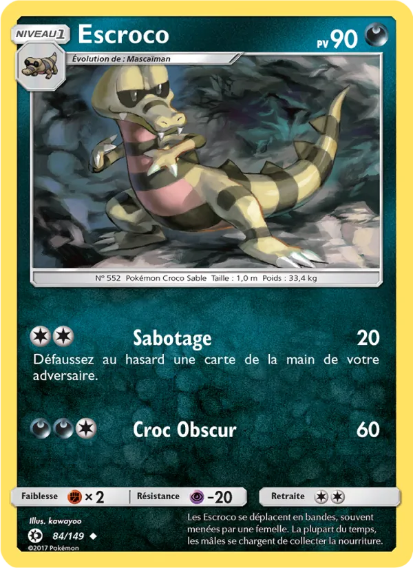 Escroco (Sun & Moon #84/149)