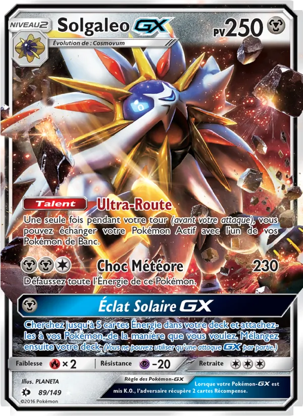 Solgaleo GX (Soleil et Lune #89/149)