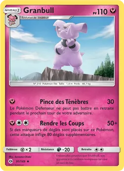 Granbull (Soleil et Lune #91/149)