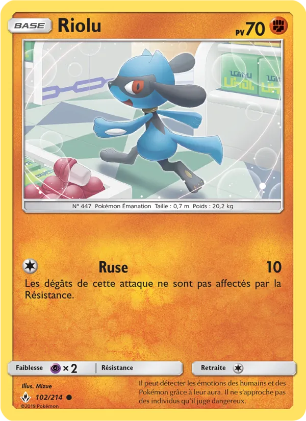 Riolu (Unbroken Bonds #102/214)