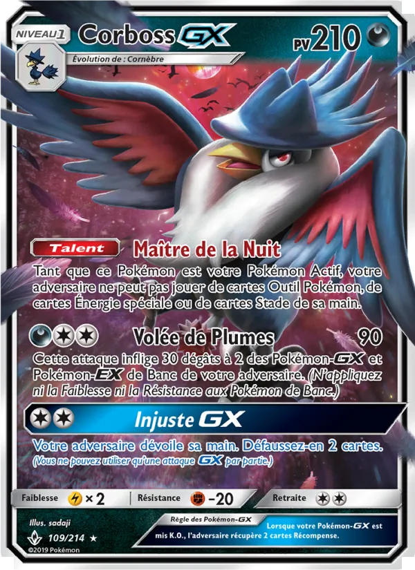 Corboss GX (Unbroken Bonds #109/214)