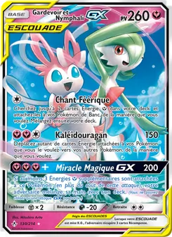 Gardevoir et Nymphali GX (Alliance Infaillible #130/214)