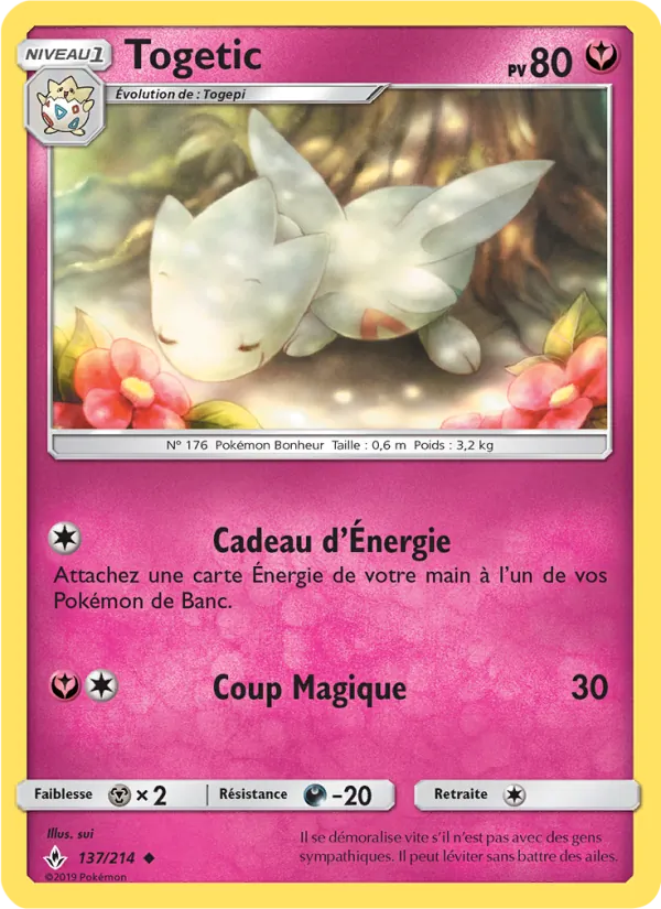 Togetic (Unbroken Bonds #137/214)
