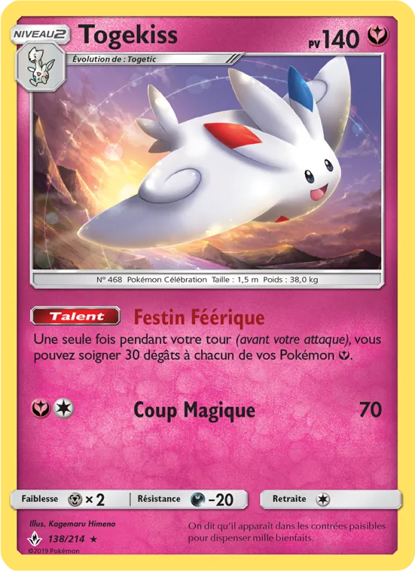 Togekiss (Unbroken Bonds #138/214)