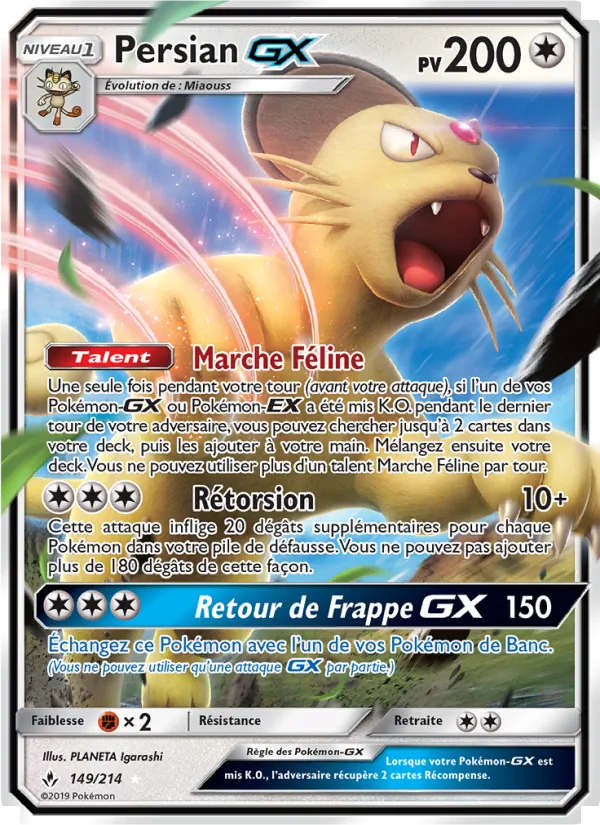 Persian GX (Alliance Infaillible #149/214)