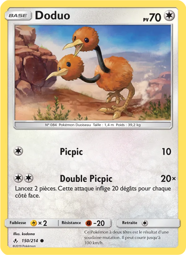 Doduo (Unbroken Bonds #150/214)