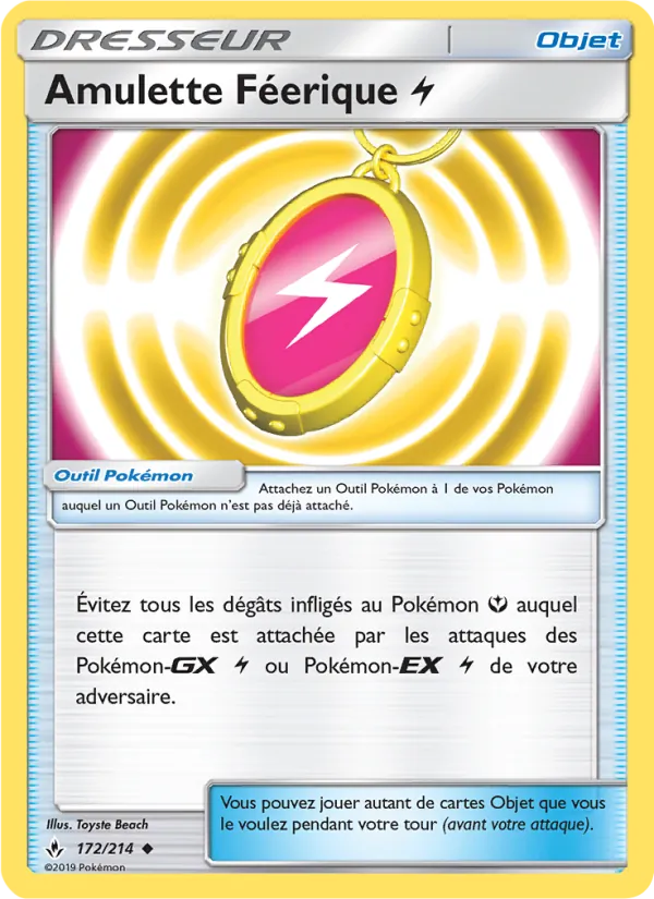 Amulette Féerique Lightning (Unbroken Bonds #172/214)