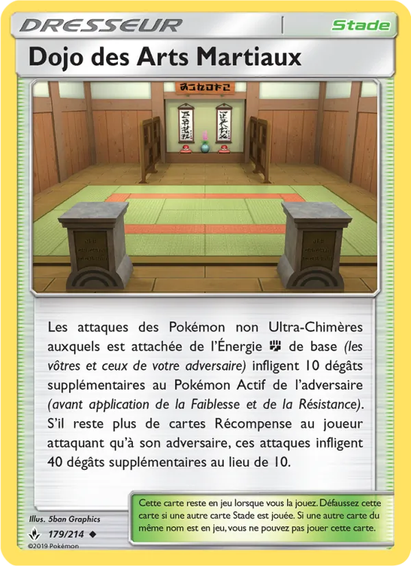 Dojo des Arts Martiaux (Unbroken Bonds #179/214)