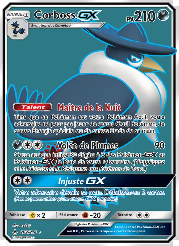 Corboss GX (Unbroken Bonds #202/214)