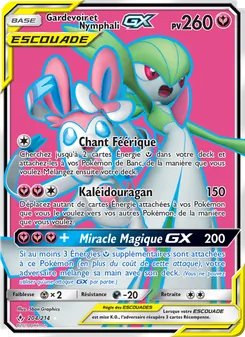 Gardevoir et Nymphali GX (Alliance Infaillible #204/214)