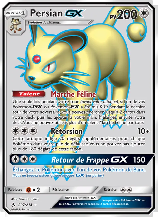 Persian GX (Unbroken Bonds #207/214)