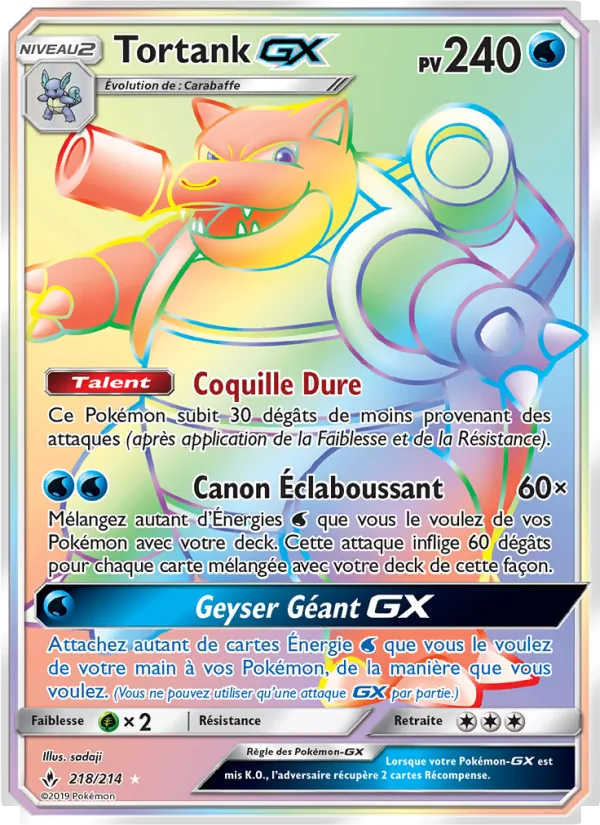 Tortank GX (Alliance Infaillible #218/214)