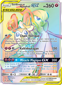 Gardevoir et Nymphali GX (Alliance Infaillible #225/214)