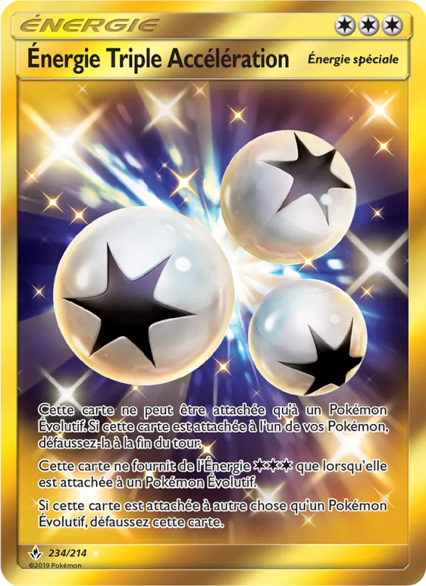 Énergie Triple Accélération (Unbroken Bonds #234/214)