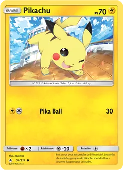 Pikachu (Alliance Infaillible #54/214)