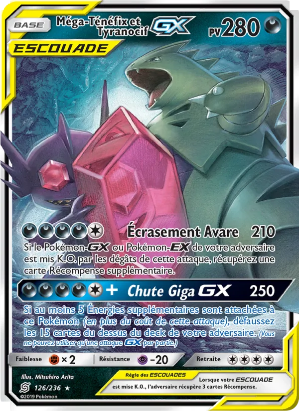 Méga-Ténéfix et Tyranocif GX (Harmonie des Esprits #126/236)
