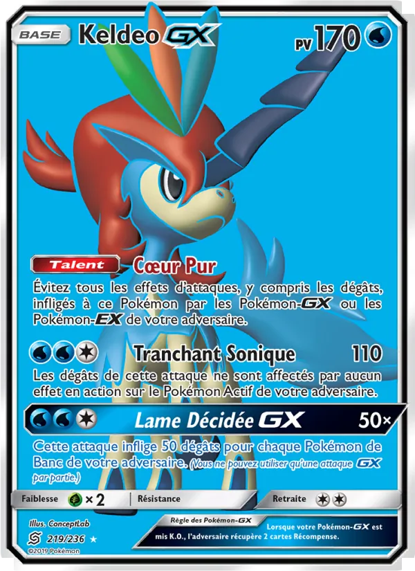 Keldeo GX (Harmonie des Esprits #219/236)