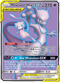 Mewtwo et Mew GX (Harmonie des Esprits #222/236)