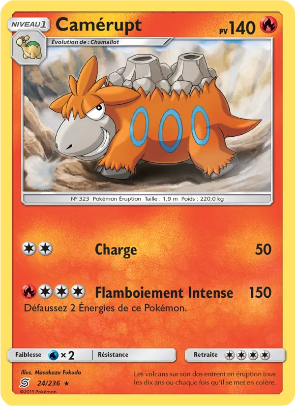 Camérupt (Harmonie des Esprits #24/236)