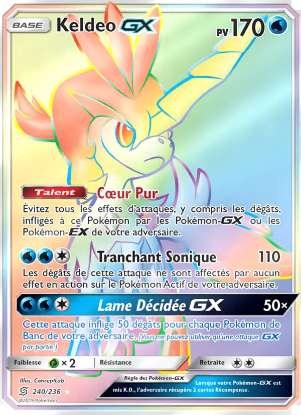 Keldeo GX (Harmonie des Esprits #240/236)
