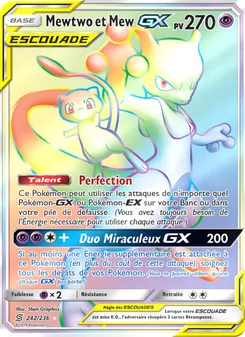 Mewtwo et Mew GX (Harmonie des Esprits #242/236)