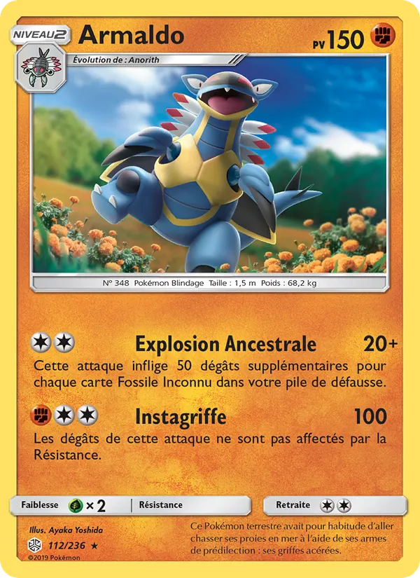 Armaldo (Éclipse Cosmique #112/236)