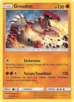 Groudon (Éclipse Cosmique #113/236)