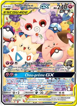 Togepi, Mélo et Toudoudou GX (Éclipse Cosmique #143/236)