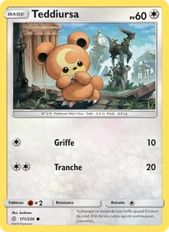 Teddiursa (Éclipse Cosmique #171/236)