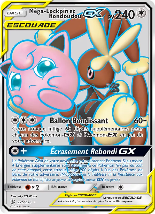 Méga-Lockpin et Rondoudou GX (Éclipse Cosmique #225/236)