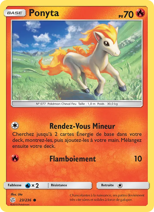 Ponyta (Cosmic Eclipse #23/236)