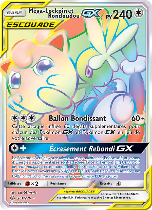Méga-Lockpin et Rondoudou GX (Éclipse Cosmique #261/236)