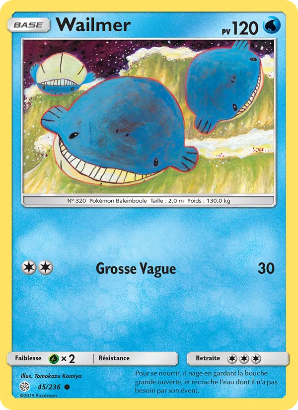Wailmer (Cosmic Eclipse #45/236)