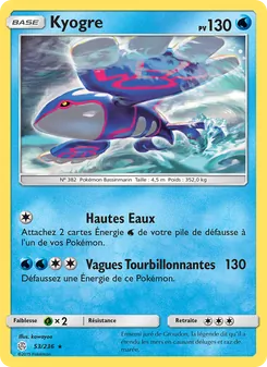 Kyogre (Éclipse Cosmique #53/236)