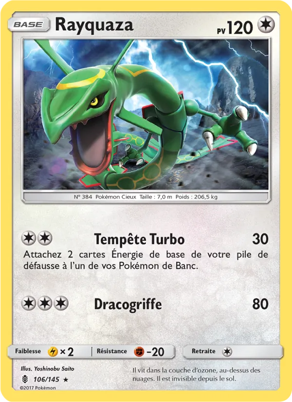 Rayquaza (Gardiens Ascendants #106/145)
