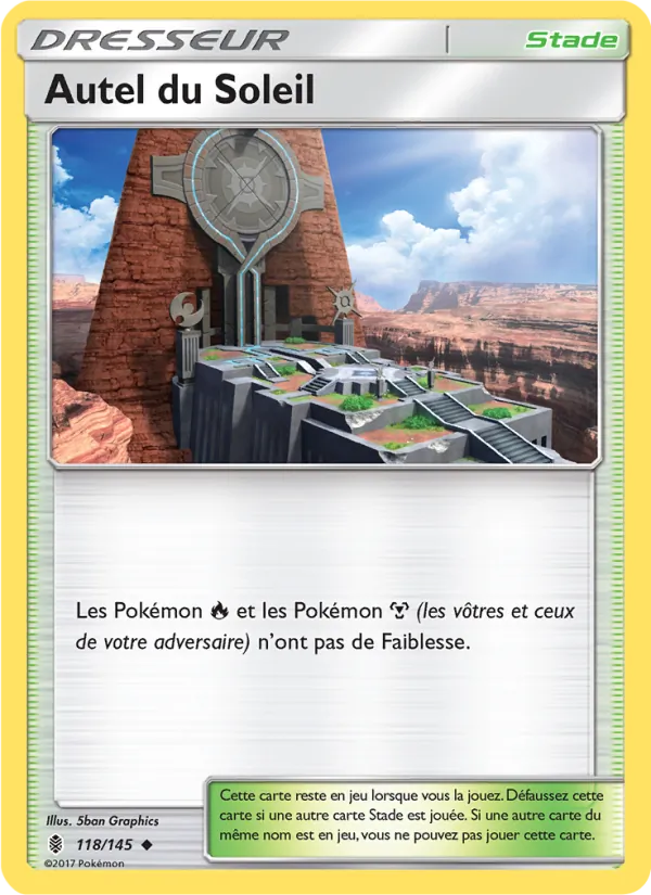 Autel du Soleil (Guardians Rising #118/145)