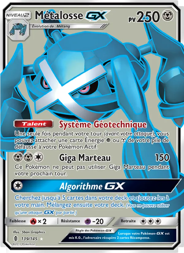 Métalosse GX (Gardiens Ascendants #139/145)