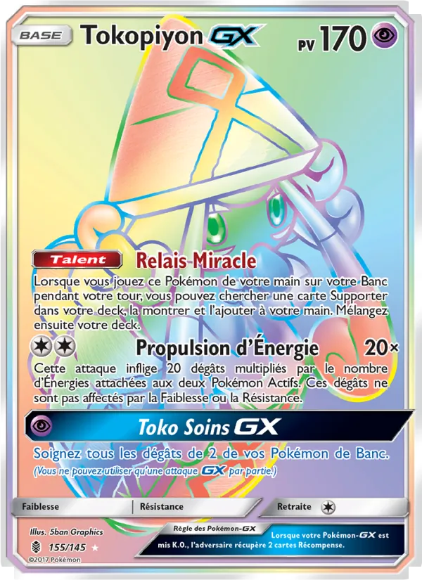 Tokopiyon GX (Gardiens Ascendants #155/145)